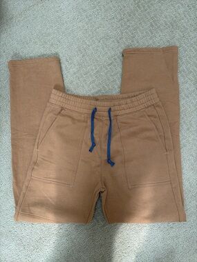 abercrombie kids Camo Sweatpants boys teens 15-16 new nwt camel cargo tan